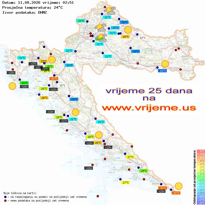 Vrijeme danas