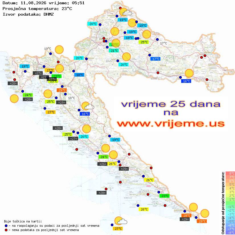 Vrijeme danas