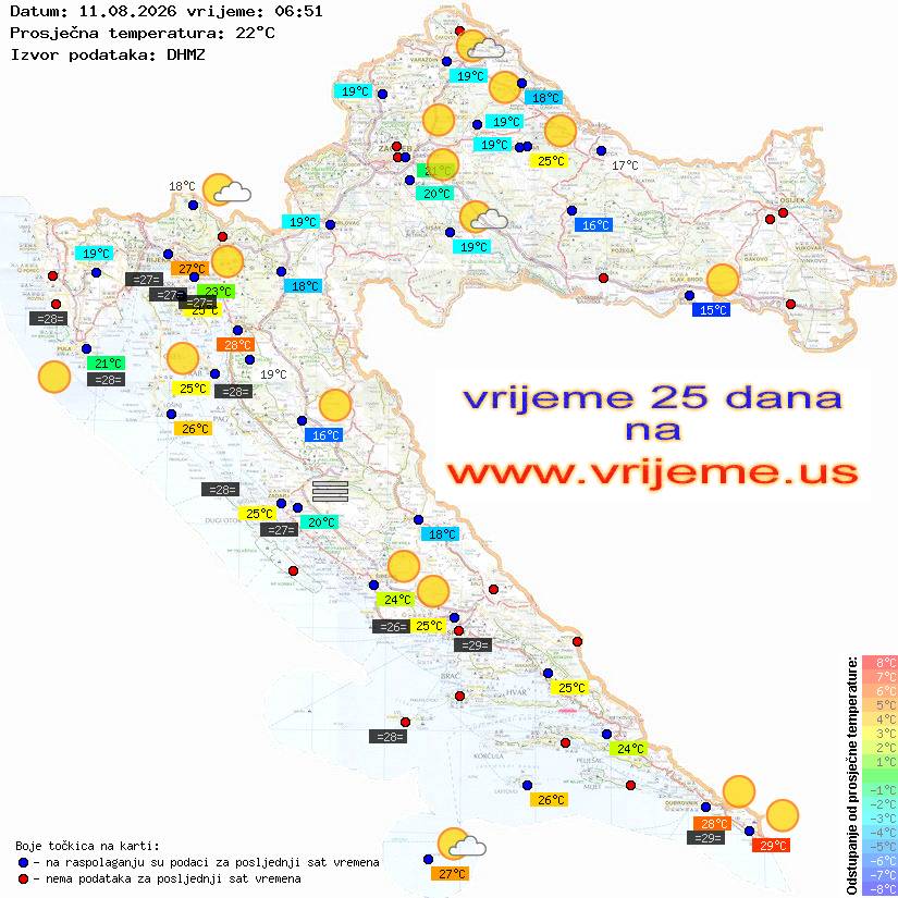 Vrijeme danas