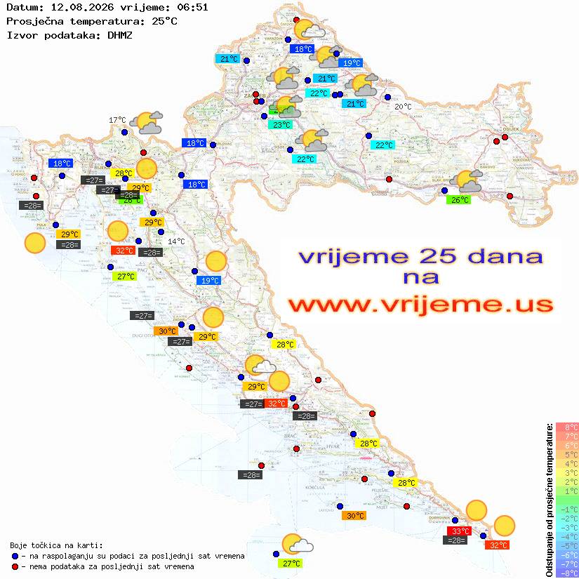 Vrijeme danas