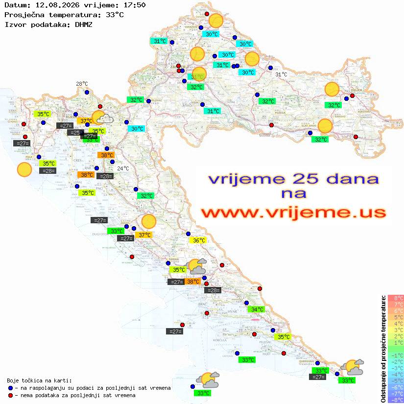Vrijeme danas