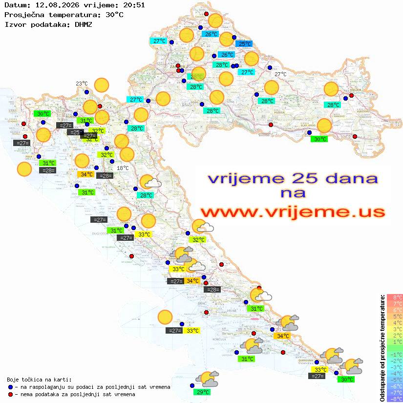 Vrijeme danas