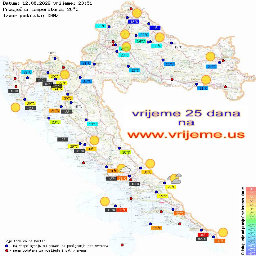 Vrijeme danas