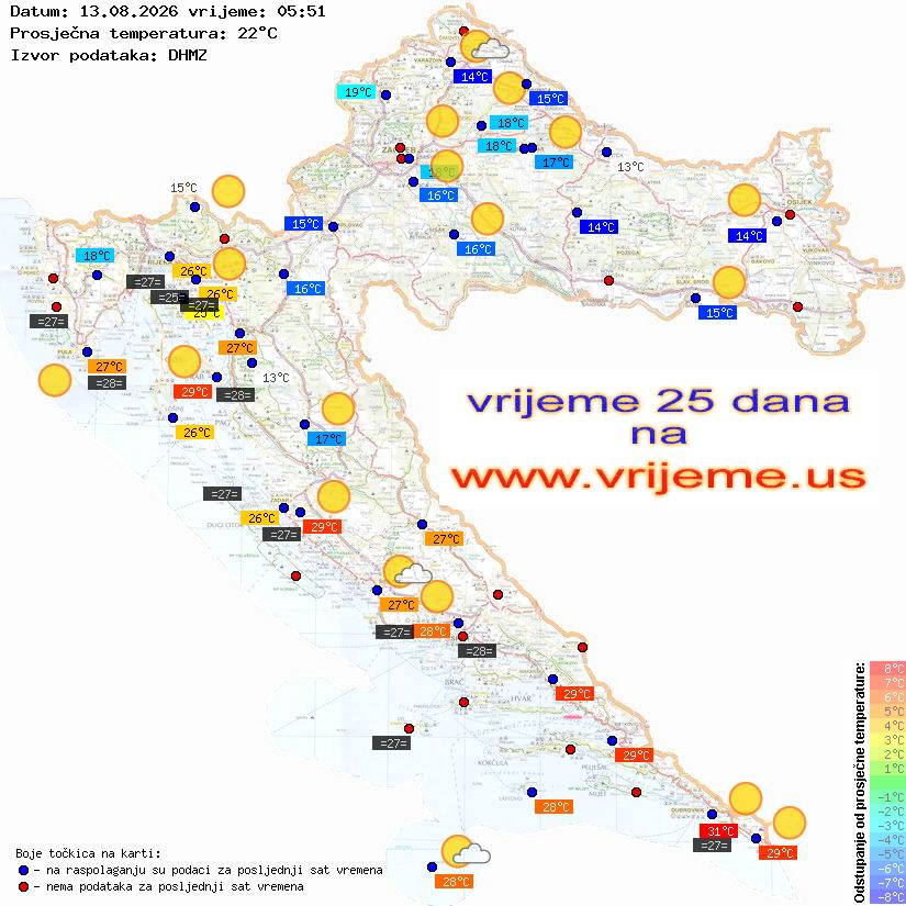 Vrijeme danas