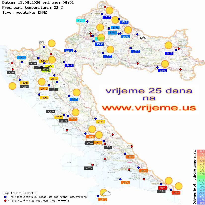 Vrijeme danas