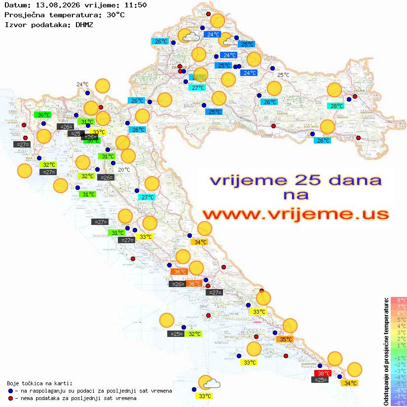 Vrijeme danas