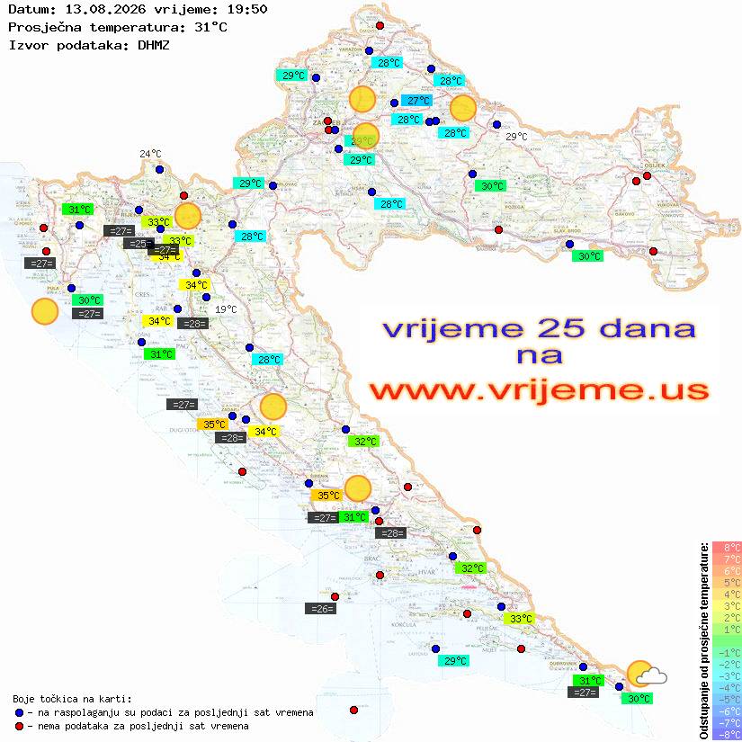 Vrijeme danas