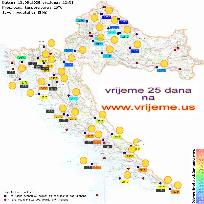 Vrijeme danas