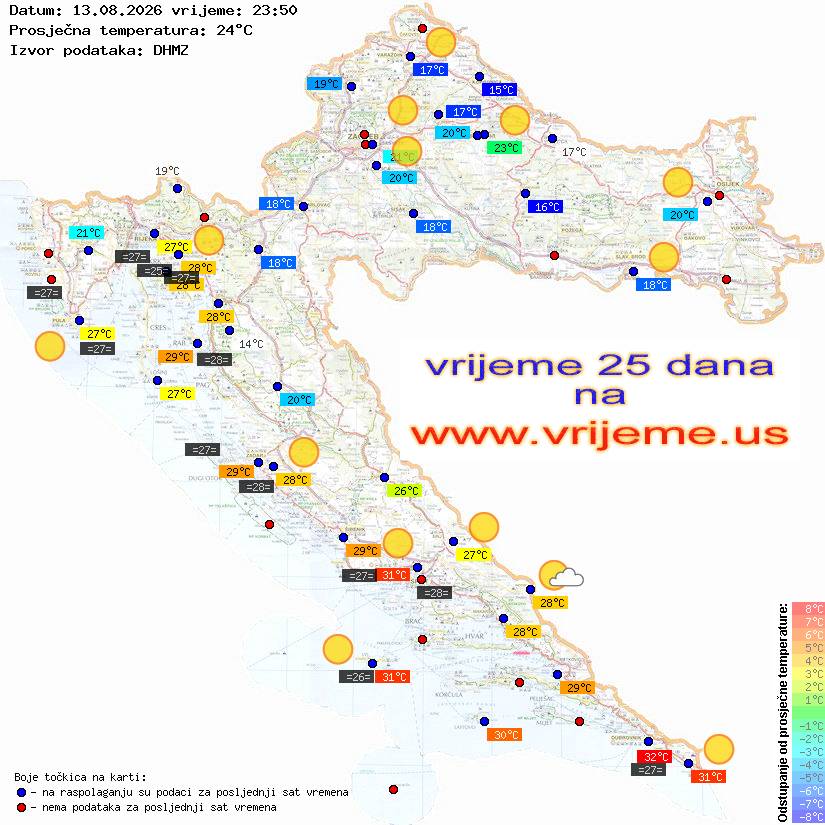 Vrijeme danas