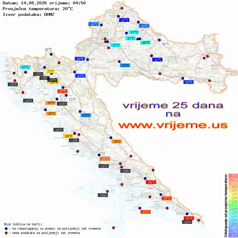 Vrijeme danas