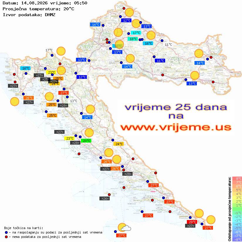 Vrijeme danas