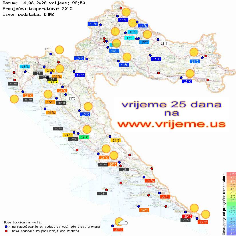 Vrijeme danas