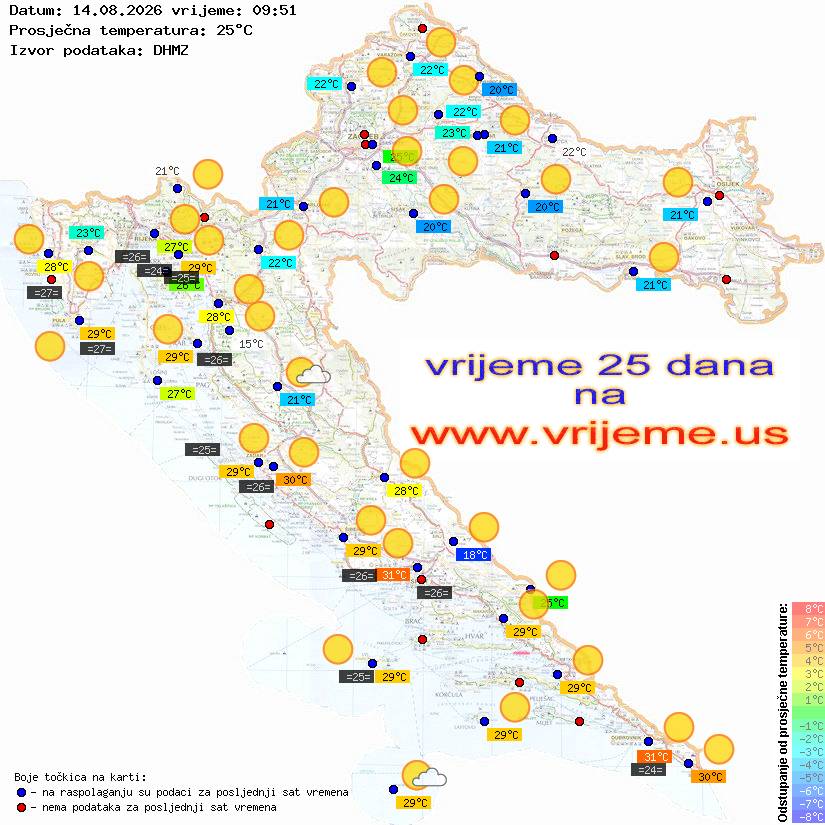 Vrijeme danas