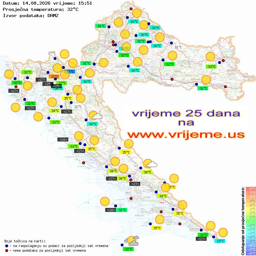 Vrijeme danas