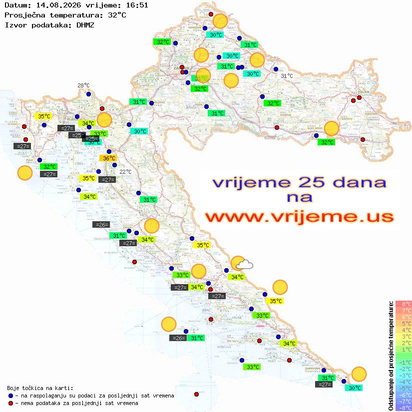 Vrijeme danas