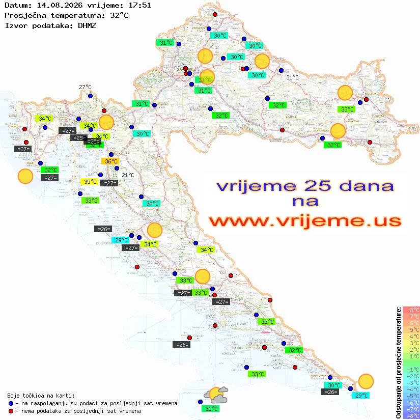 Vrijeme danas