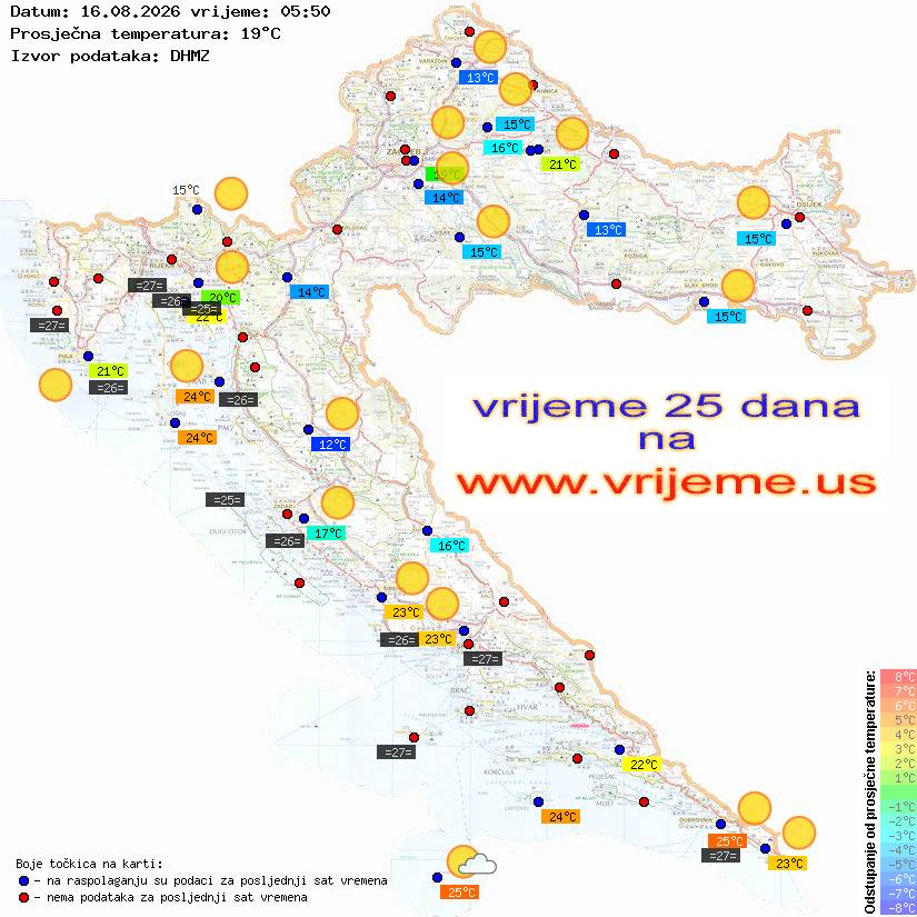 Vrijeme danas