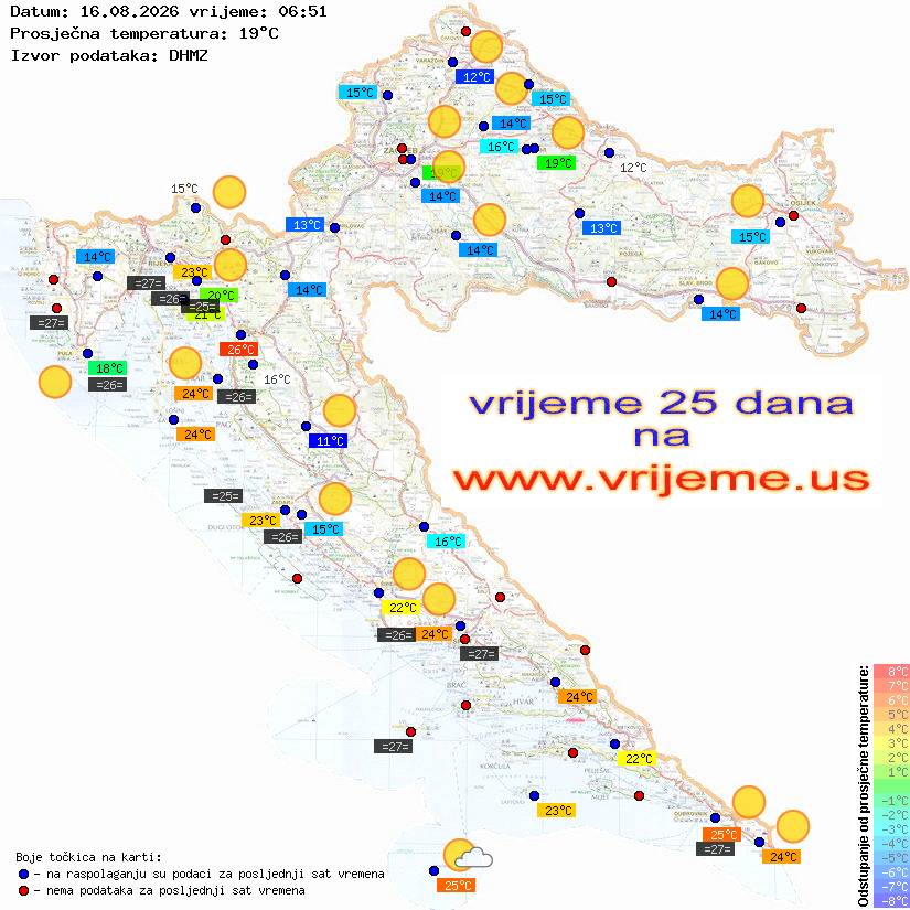 Vrijeme danas