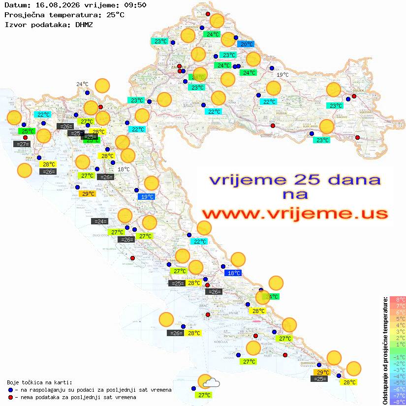 Vrijeme danas