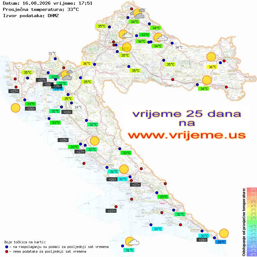Vrijeme danas