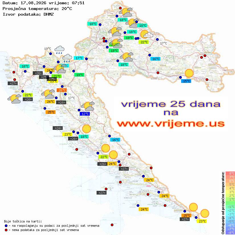 Vrijeme danas
