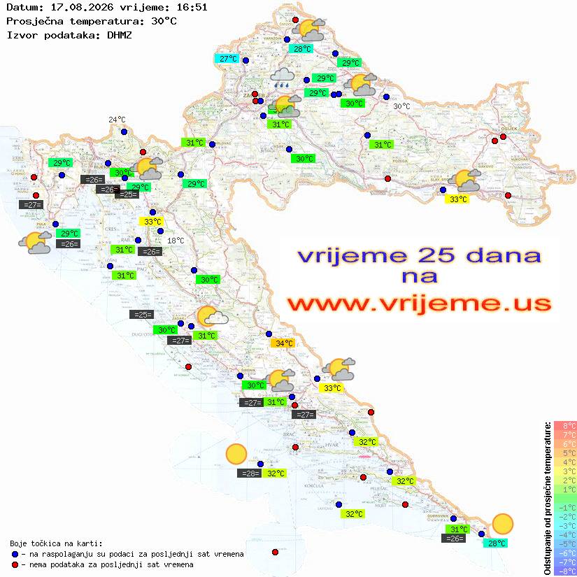 Vrijeme danas