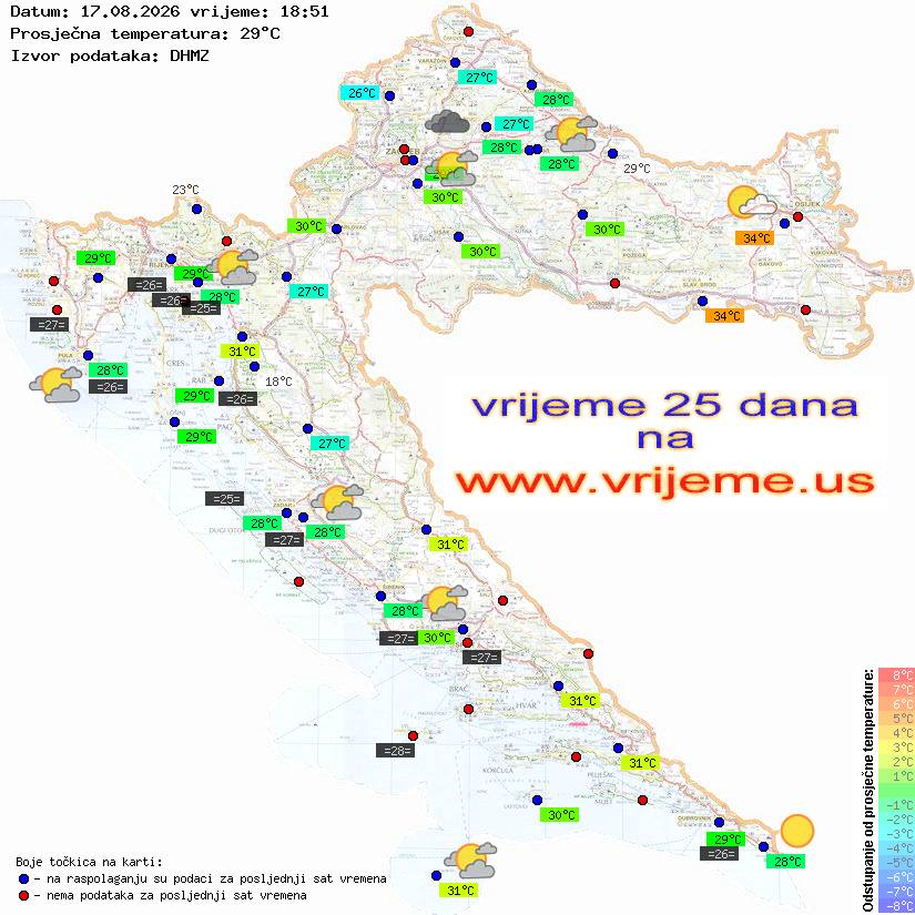 Vrijeme danas