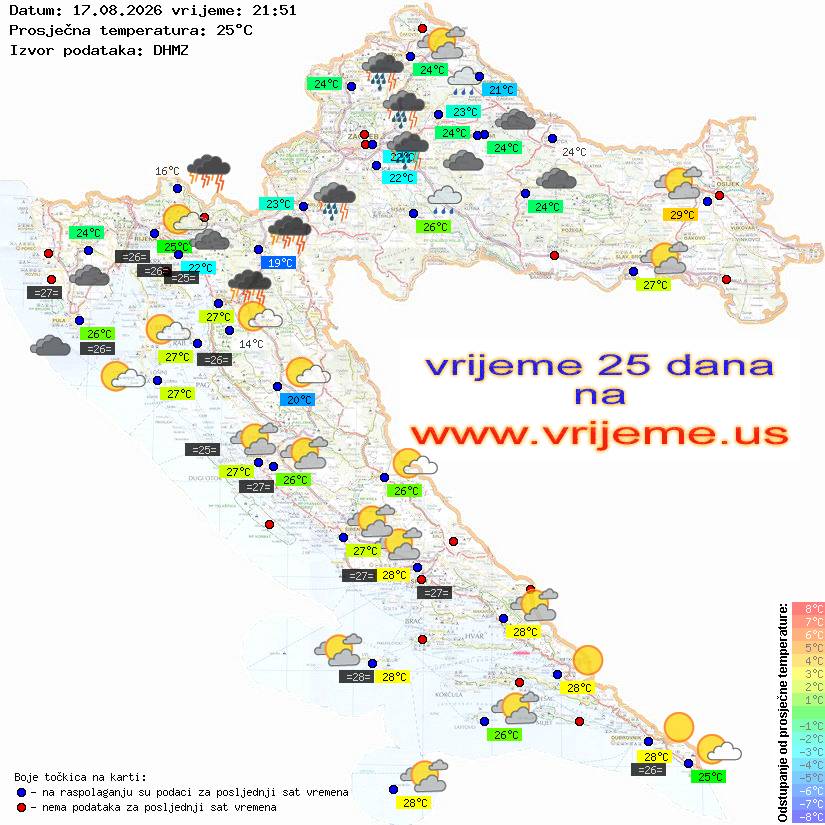 Vrijeme danas