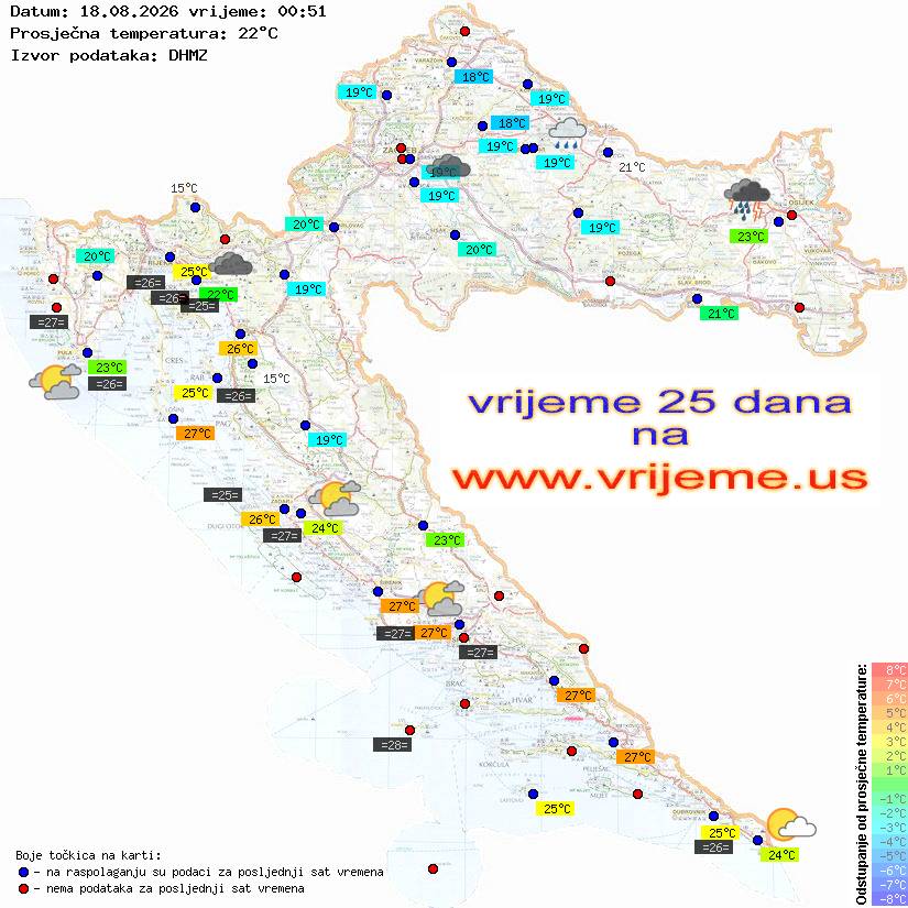 Vrijeme danas