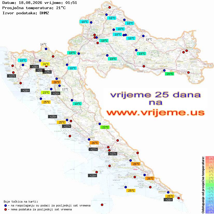 Vrijeme danas