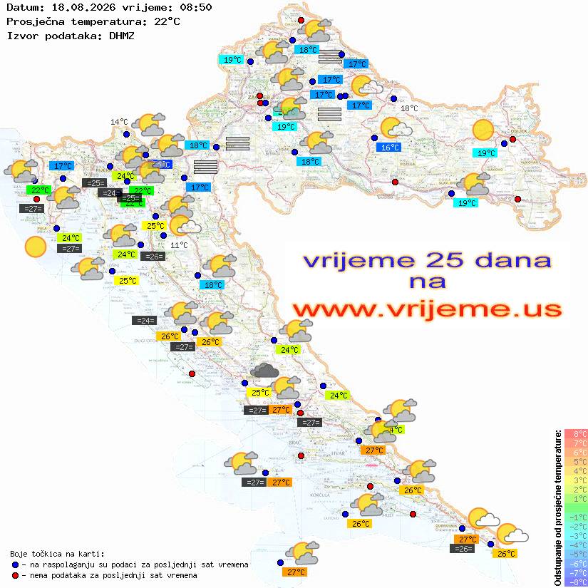 Vrijeme danas