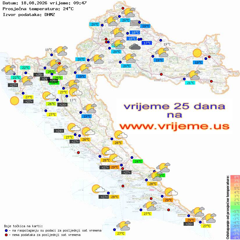 Vrijeme danas