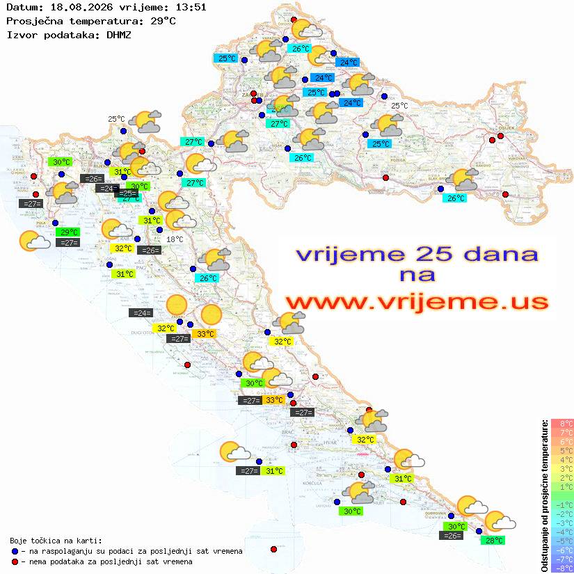 Vrijeme danas