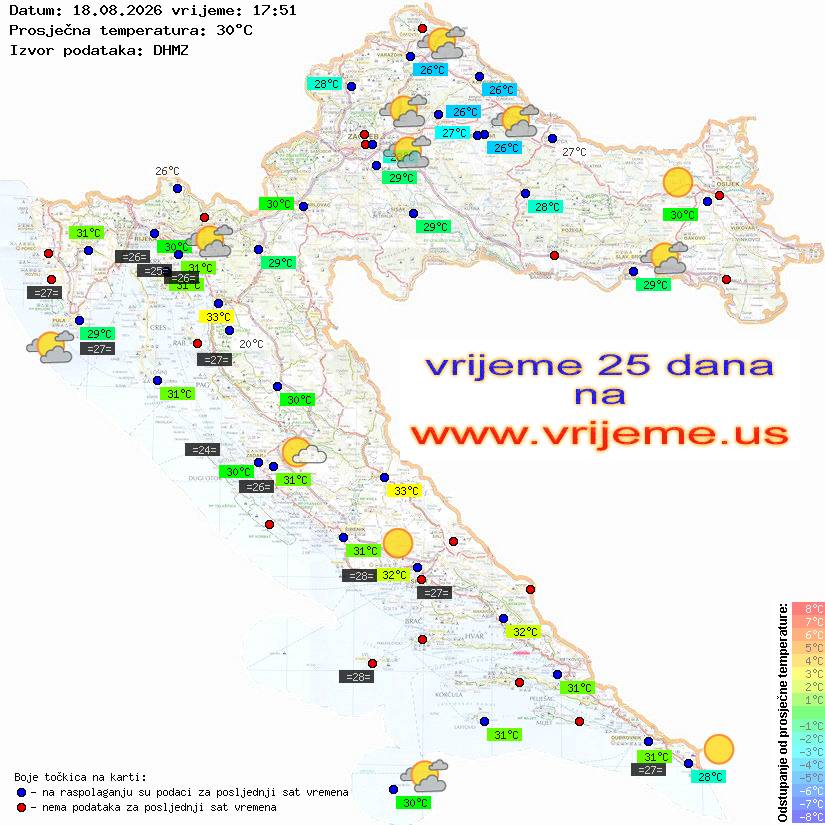 Vrijeme danas