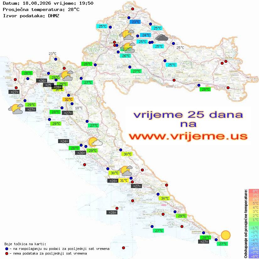 Vrijeme danas