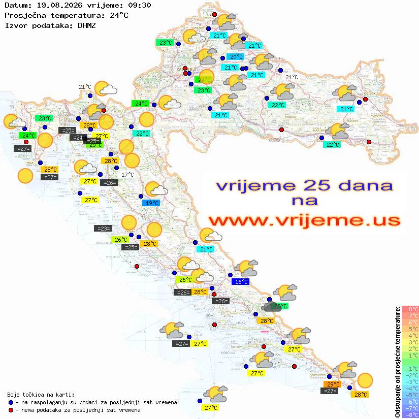 Vrijeme danas