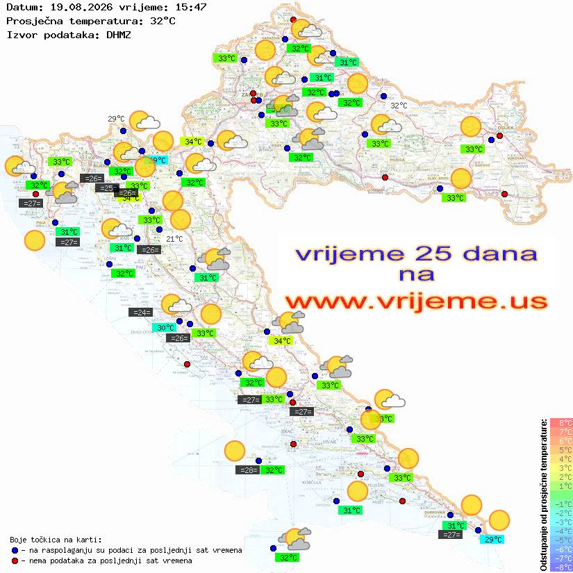 Vrijeme danas