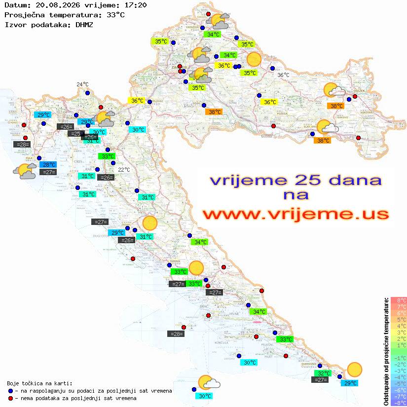 Vrijeme danas
