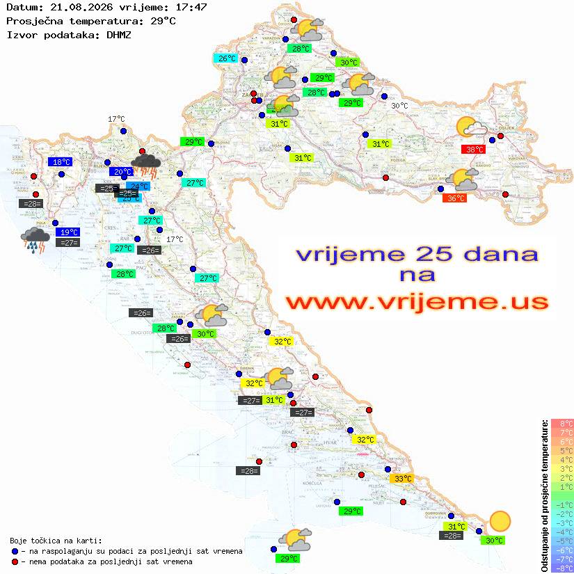 Vrijeme danas