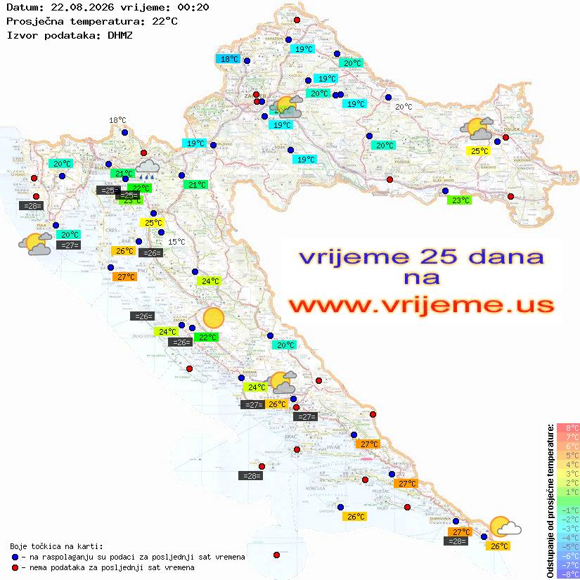 Vrijeme danas