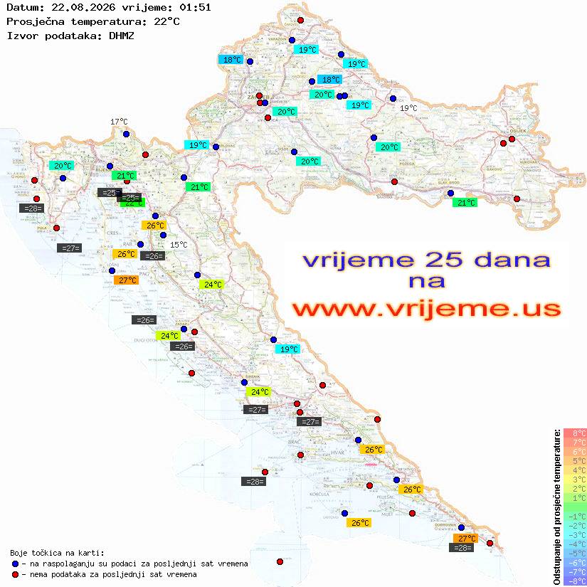 Vrijeme danas