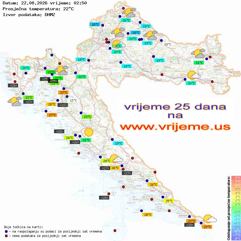 Vrijeme danas