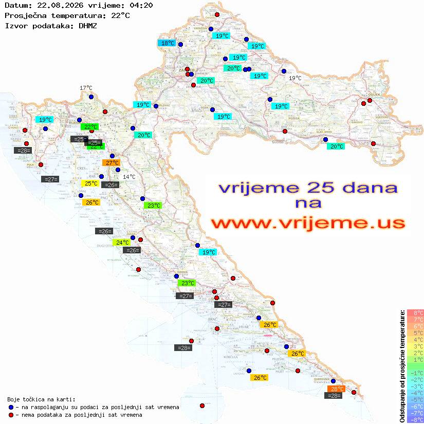 Vrijeme danas
