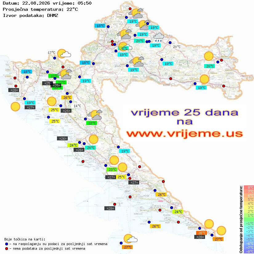 Vrijeme danas