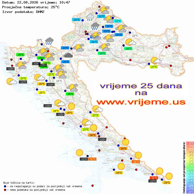 Vrijeme danas
