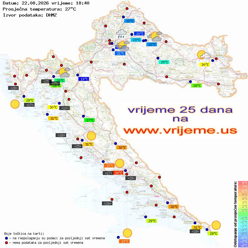 Vrijeme danas