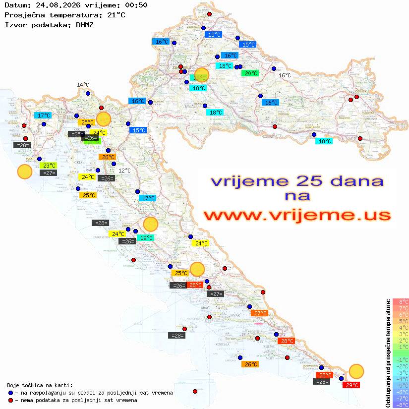 Vrijeme danas