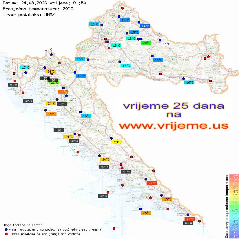 Vrijeme danas