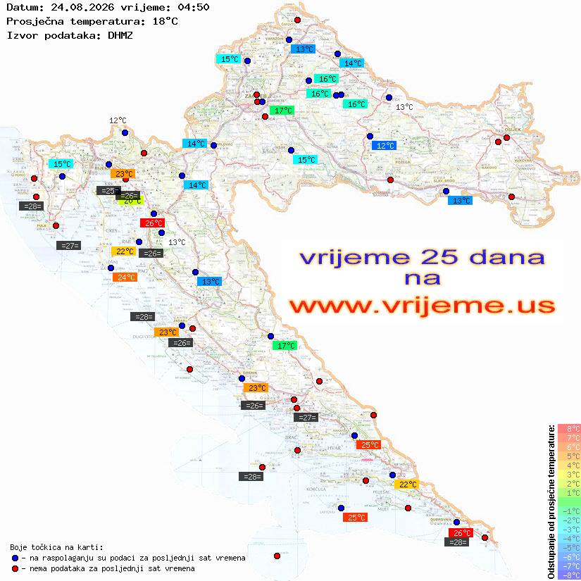 Vrijeme danas