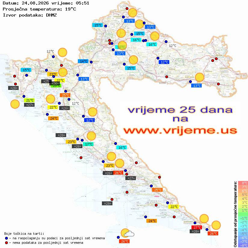 Vrijeme danas